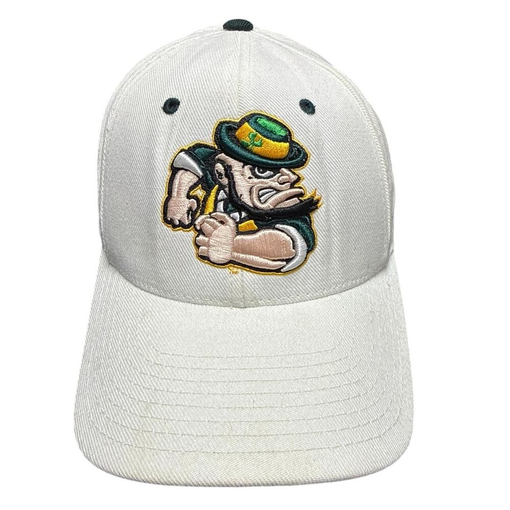 Notre Dame Fighting Irish Hat 6 3/4 Leprechaun Wool Blend Fitted Youth L/XL Cap